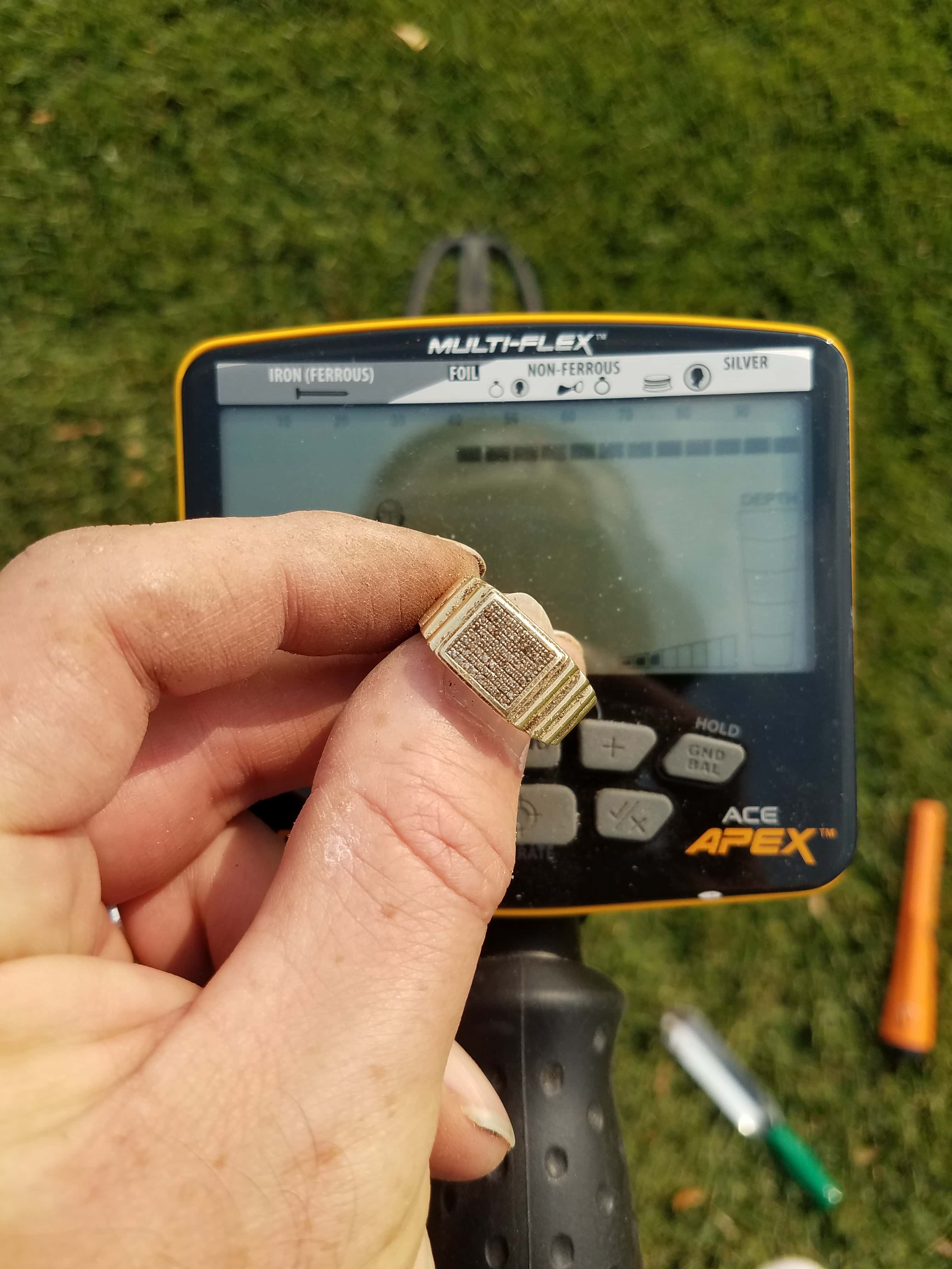 Ring Found with a Little Dirt on it