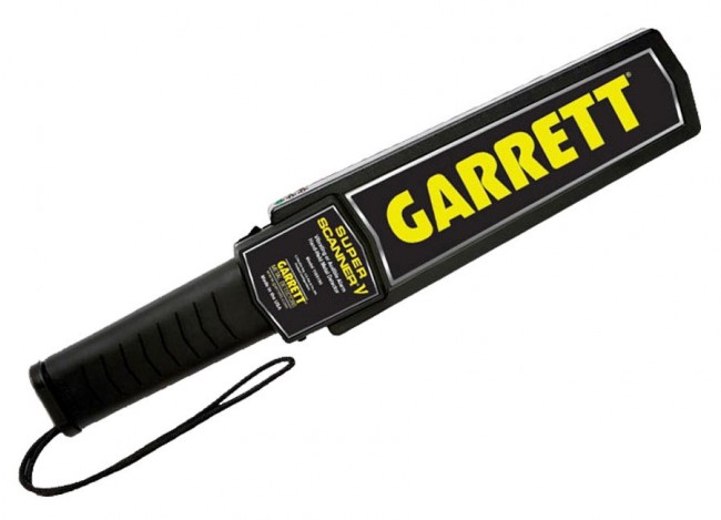 Garrett Super Scanner V HandHeld Security Wand