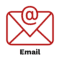 Image of email and phrase "Email" on white background