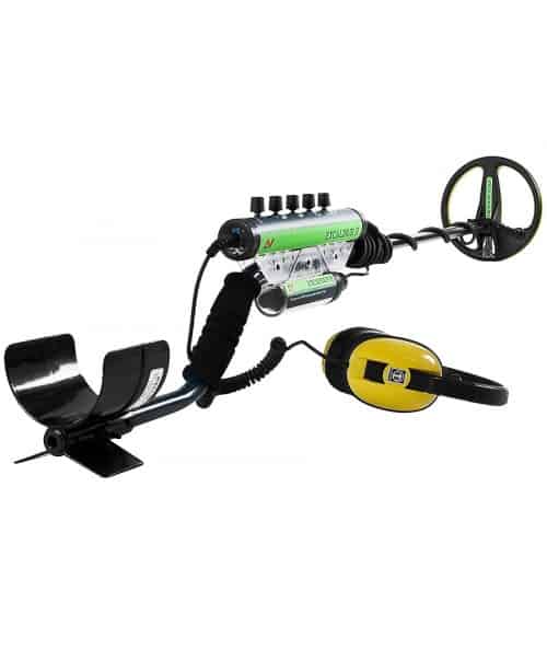 minelab excalibur ii with headphones
