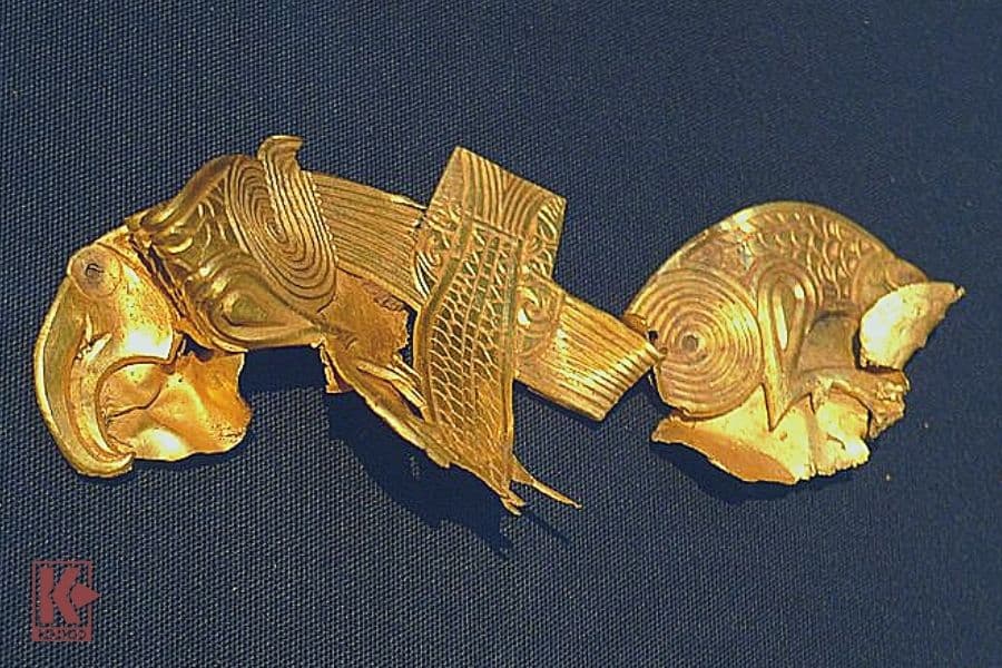 Sheet Gold Plaque, Staffordshire Hoard