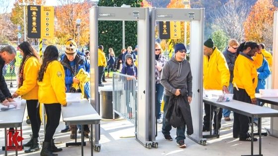 Walk Through Metal Detector Locations